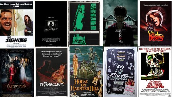 10 Hollywood haunted house movies poster