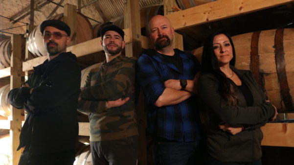 Ghost Hunters Dave Tango, Steve Gonsalves, Jason Hawes and Sherri DeBenedetti