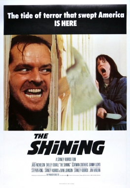 a theatrical poster for The Shining (1980)