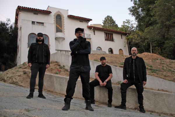 Group photo of Ghost Adventures crew in new season and special for 2022 at Los Feliz Murder House