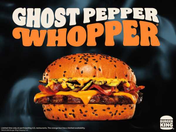 Burger King Ghost Pepper Whopper