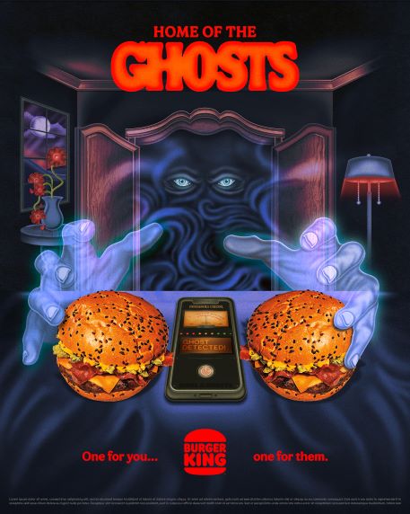 Burger King Home of the Ghosts Ghost Detector Ad