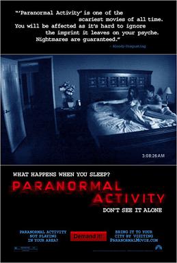 Paranormal Activity movie poster