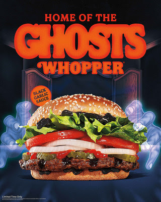 Home of the GHOSTS Whopper ad