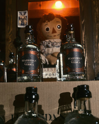 Harridan Vodka Paranormal Reserve 2022 aged with Annabelle doll