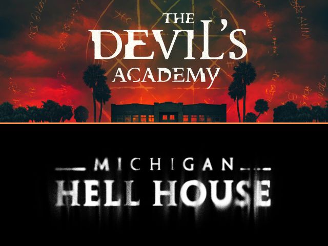 Devil's Academy and Michigan Hell House cover collage