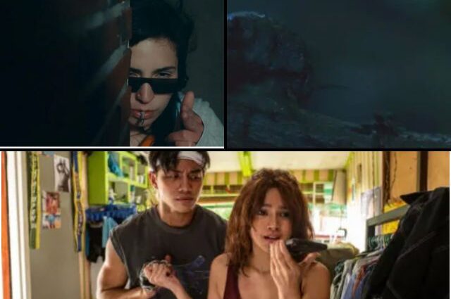 Stills from 3 Slamdance 2023 movies: Underbug, Where is the Lie, and The Girl Who Was Cursed