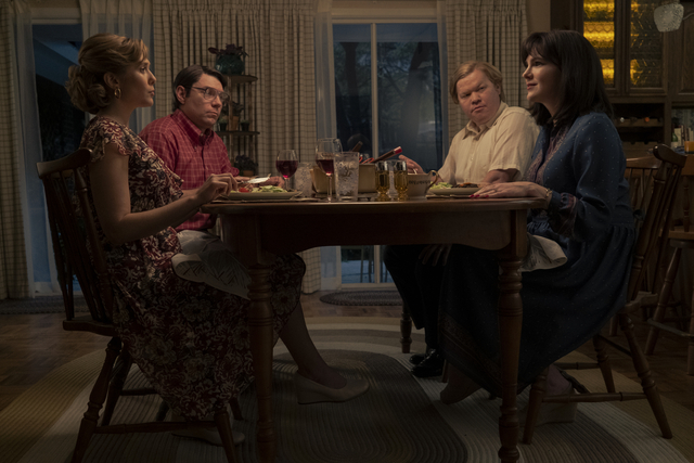 Elizabeth Olsen, Patrick Fugit, Lily Rabe, Jesse Plemons in HBO Max's Love & Death