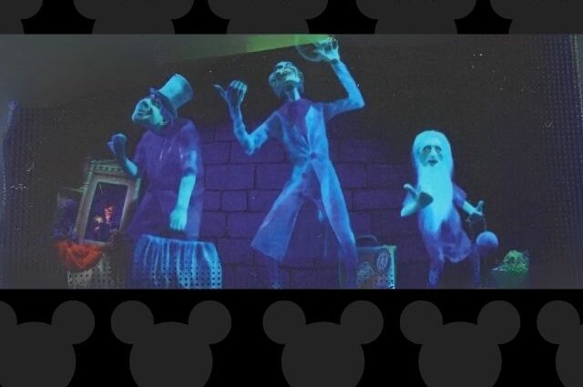 The Hitchhiking Ghosts from a Disney World ticket pass