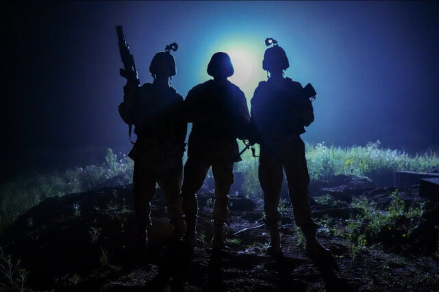 Still of soldiers from Mission Unexplained