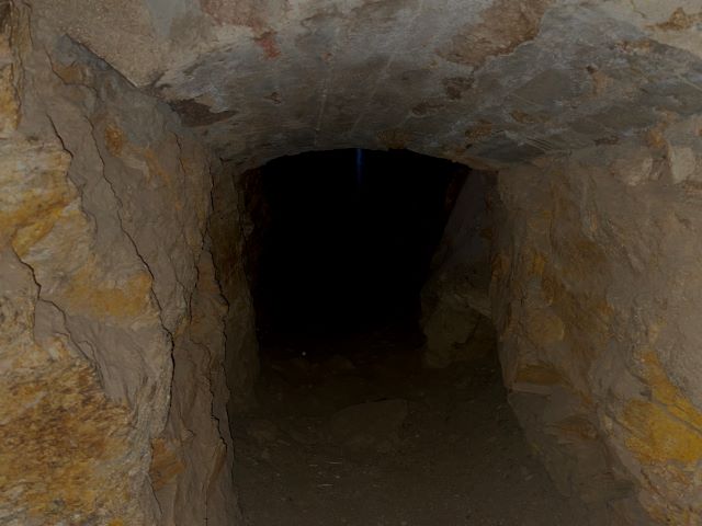One the service tunnels dug out beneath the Stanley Hotel in Estes Park, CO.