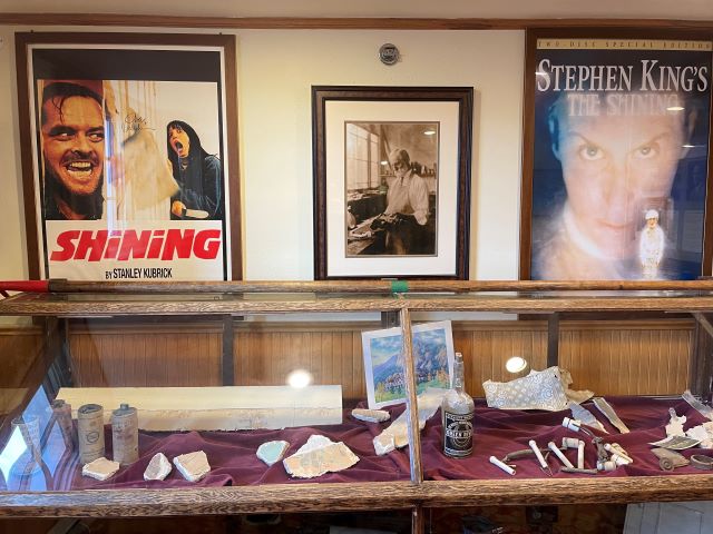 The Shining artifacts in The Stanley Hotel