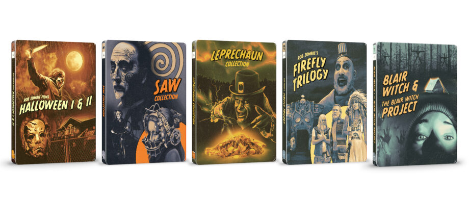 Horror SteelBooks collection from Lionsgate