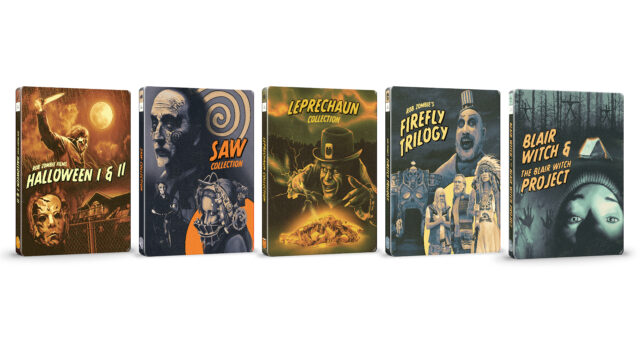 Horror SteelBooks collection from Lionsgate