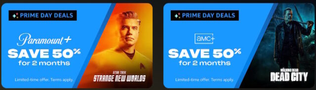 Prime Day Prime Video Channel Deals 2023 screenshot