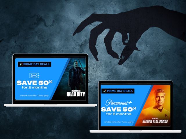 Spooky shadow hand with Prime Day Prime Video deals