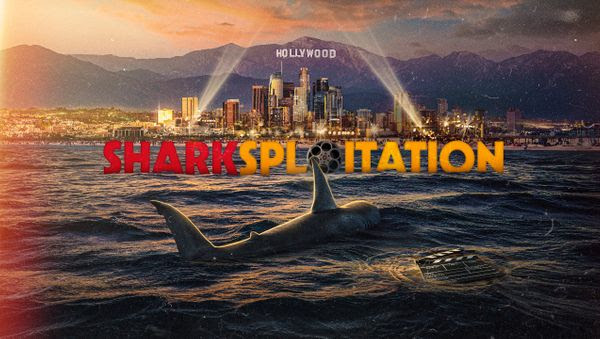 Sharksploitation key art