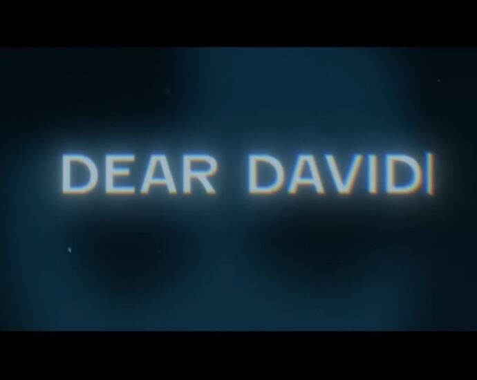 Screenshot from Dear David trailer