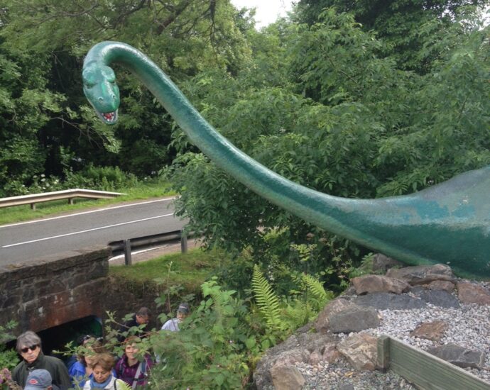 Loch Ness Monster at Loch Ness Centre