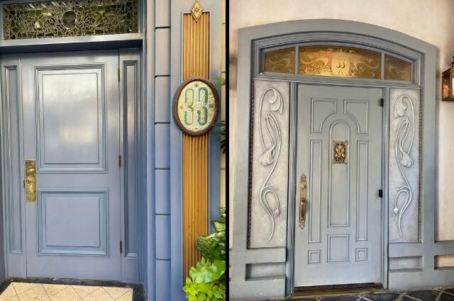 Club 33 doors at Disneyland