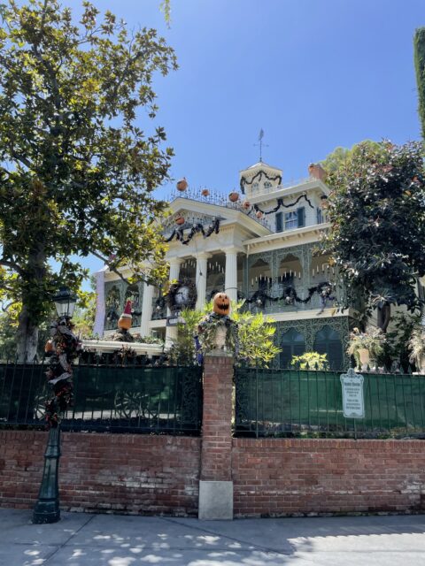 Haunted Mansion closed for holiday changeover