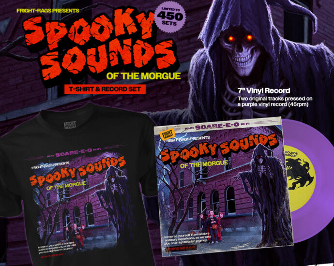 Fright-Rags Spooky Sounds of the Morgue promo art
