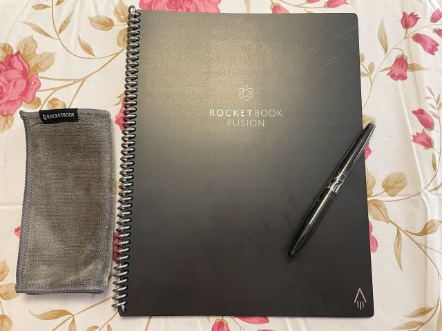 I need another notebook about as much as I need any more Halloween decorations. However, when I spotted the Rocketbook reusable smart notebooks, FOMO got the best of me. (Again. I swear that might end up as the epitaph on my headstone: 