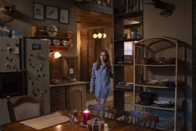 Madelaine Petsch as Maya in The Strangers. 