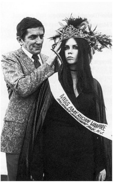Screenshot crowning Miss American Vampire