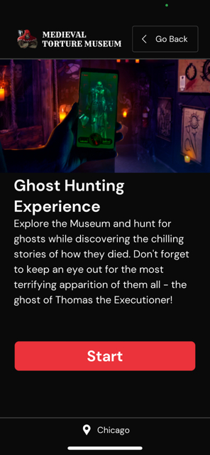 Medieval Torture Museum Ghost Hunting Experience info card