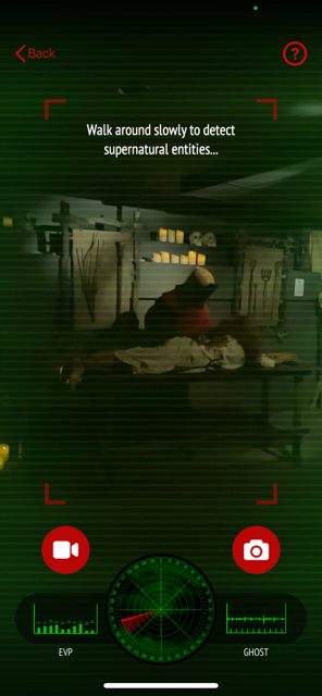 screen shot of Medieval Torture Museum Ghost Hunting Experience display