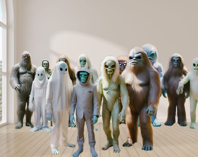 Bigfoot Alien Ghost Paracons