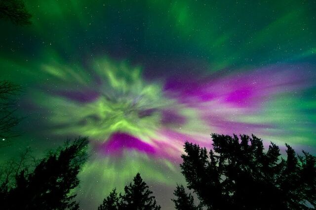 Northern Lights face