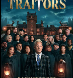 The Traitors cover with cast and castle
