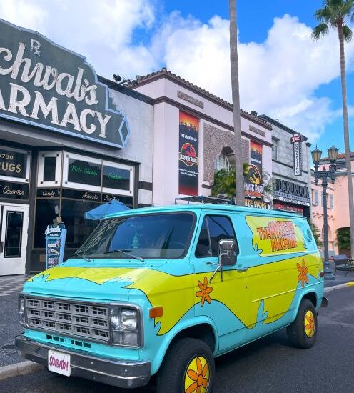 Live-action Scooby-Doo Mystery Machine