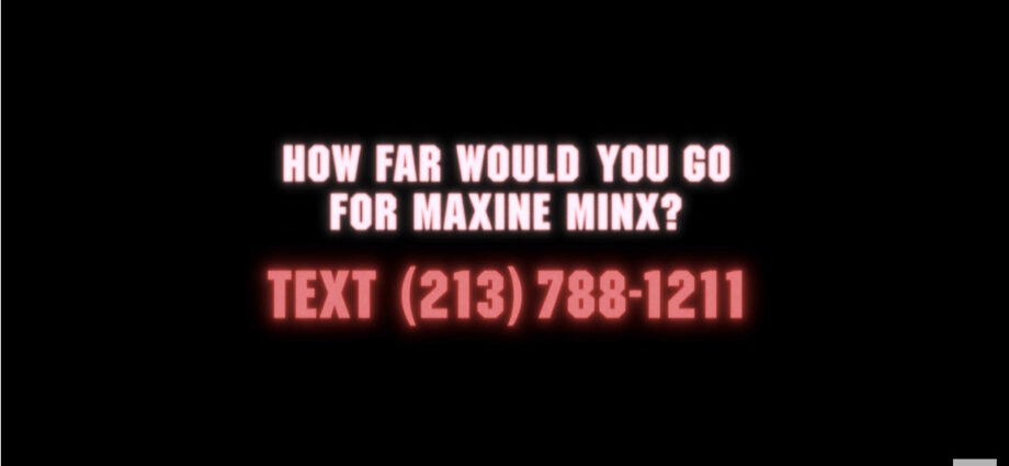 Number in Maxxxine trailer