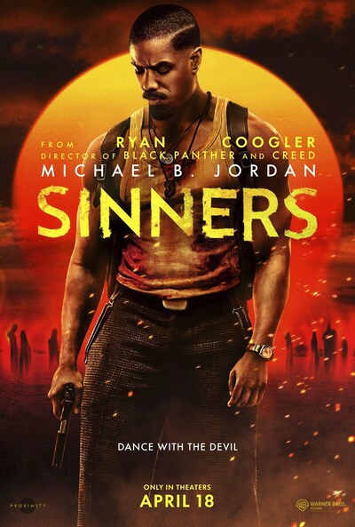 Sinners theatrical release poster